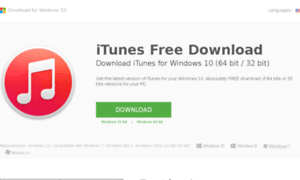 itunes windows 10 64 bit download