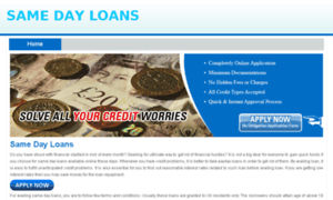 online loans same day