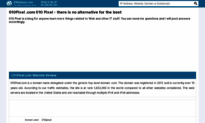 010pixel.com.ipaddress.com thumbnail