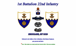 1-22infantry.org thumbnail