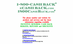 1-800-cashback.com thumbnail