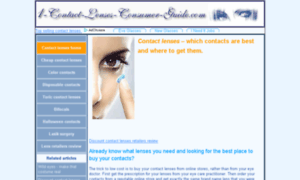 1-contact-lenses-consumer-guide.com thumbnail