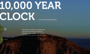 10000yearclock.net thumbnail