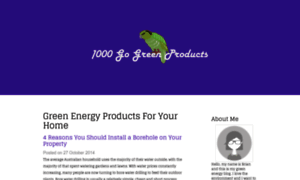 1000gogreenproducts.com thumbnail