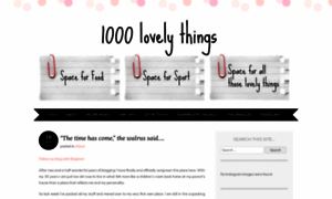 1000lovelythings.wordpress.com thumbnail