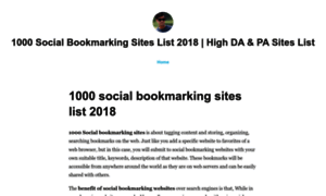 1000socialbookmarkingsites.wordpress.com thumbnail