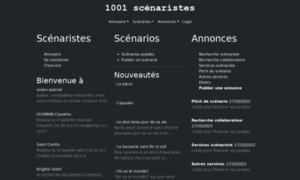 1001scenaristes.com thumbnail