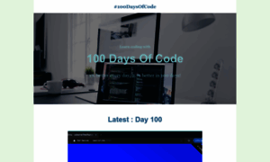 100daysofcode.narze.vercel.app thumbnail