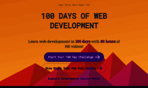 100daysofwebdev.com thumbnail