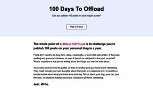 100daystooffload.com thumbnail