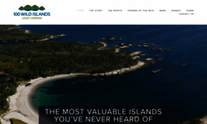 100wildislands.ca thumbnail