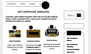 101giftcertificatetemplates.com thumbnail