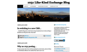 1031exchangeblogs.wordpress.com thumbnail