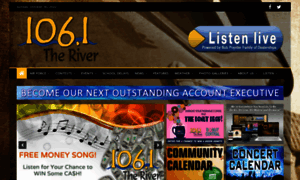 1061theriver.com thumbnail