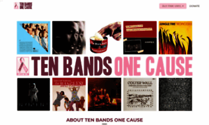 10bands1cause.com thumbnail