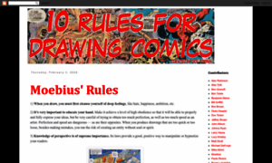 10rulesfordrawingcomics.com thumbnail