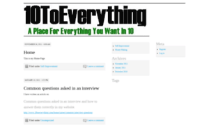 10toeverything.wordpress.com thumbnail