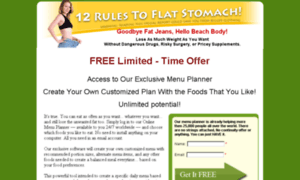 12-rules-to-flat-stomach.com thumbnail