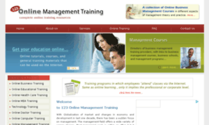 123-online-management-training.com thumbnail