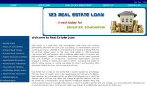 123-real-estate-loan.com thumbnail