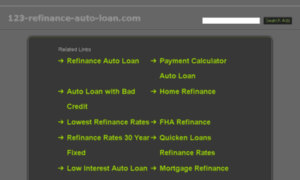 123-refinance-auto-loan.com thumbnail