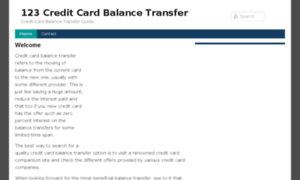 123creditcardbalancetransfer.com thumbnail