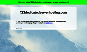 123dedicatedserverhosting.com thumbnail