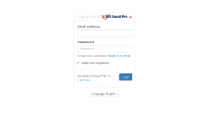123emailpro.com thumbnail