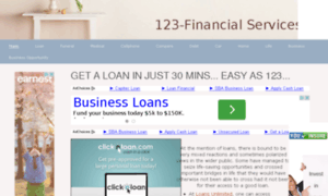 123financialservices.jimdo.com thumbnail