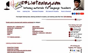 123listening.com thumbnail