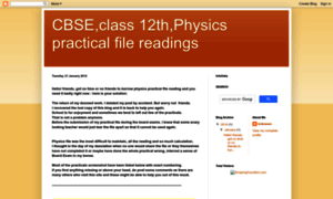 12tphysicspracticalfilereadings.blogspot.in thumbnail