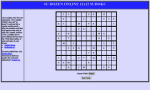 12x12sudoku.com thumbnail