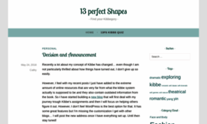 13perfectshapes.wordpress.com thumbnail