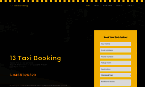 13taxi-booking.com.au thumbnail