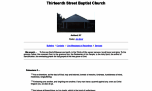 13thstbaptist.org thumbnail