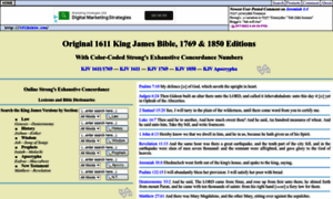 1611bible.com thumbnail