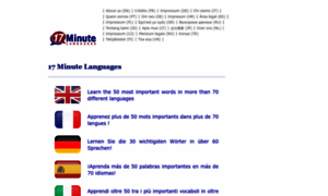 17-minute-world-languages.com thumbnail
