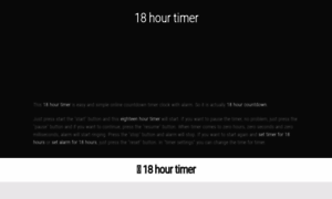 18.hour-timer.com thumbnail