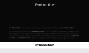 19.minute-timer.com thumbnail