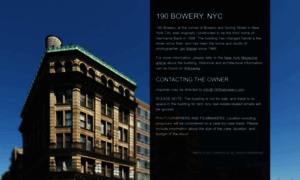 190thebowery.com thumbnail