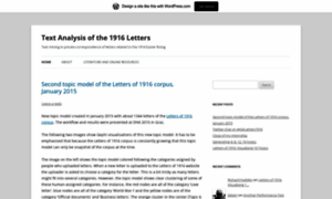 1916letteranalysis.wordpress.com thumbnail