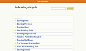 1a-bowling-shop.de thumbnail