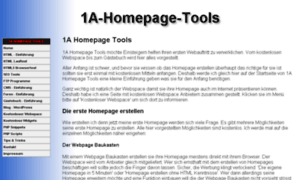 1a-homepage-tools.de thumbnail