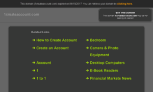 1createaccount.com thumbnail