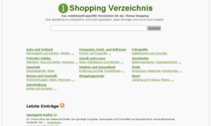 1shopping-verzeichnis.de thumbnail