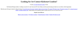 1stcontact-kickstart.co.uk thumbnail