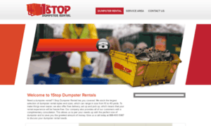 1stopdumpsterrentals.com thumbnail