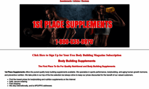 1stplace-supplements.com thumbnail