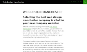 1webdesignmanchester.co.uk thumbnail