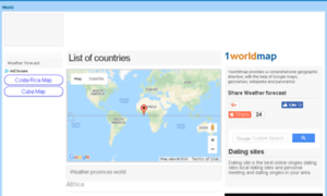1worldmap.com thumbnail